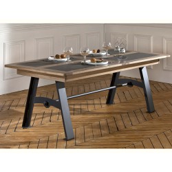 Table de repas pieds Deauvil 170 cm (Talos)