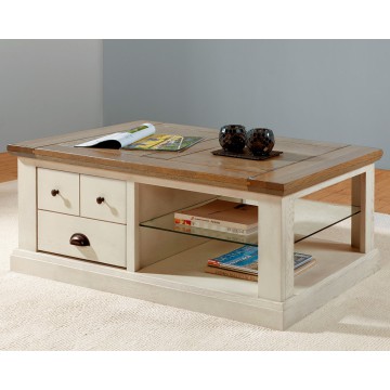 Table basse rectangle Romance