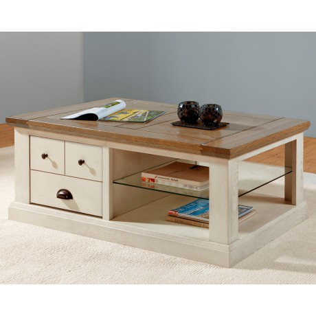 Table basse rectangle Romance