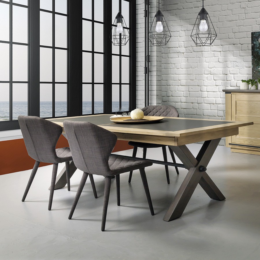 Table Plateau Ceramique Style Atelier Collecvtion Magellan