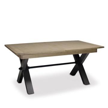 Table de séjour 170 cm plateau bois Magellan