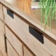 Bahut 4 portes Hudson 1 grand tiroir