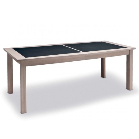Table Magellan 4 pieds plateau céramique