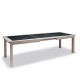 Table Magellan 4 pieds plateau céramique