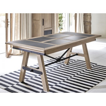 Table plateau céramique INDUS 200cm