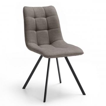 Chaise Funky grise