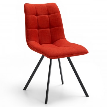 Chaise Funky rouge