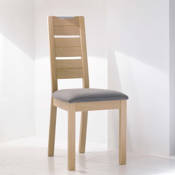 Chaise Yucca en chêne massif