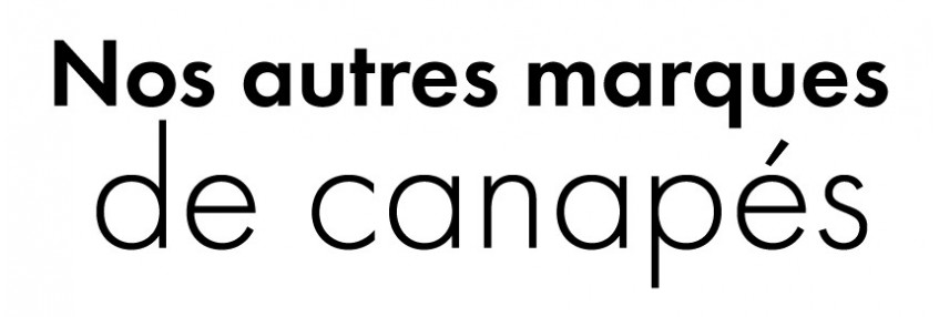 Nos autres canapés